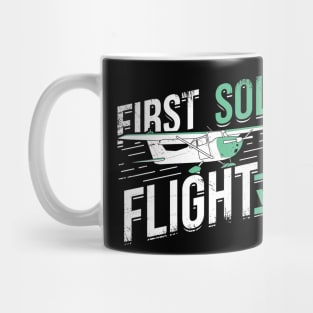 First Solo Flight Pilot Gift Mug